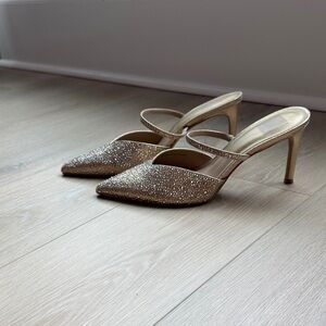 Dolce Vita Glittering Gold Heels